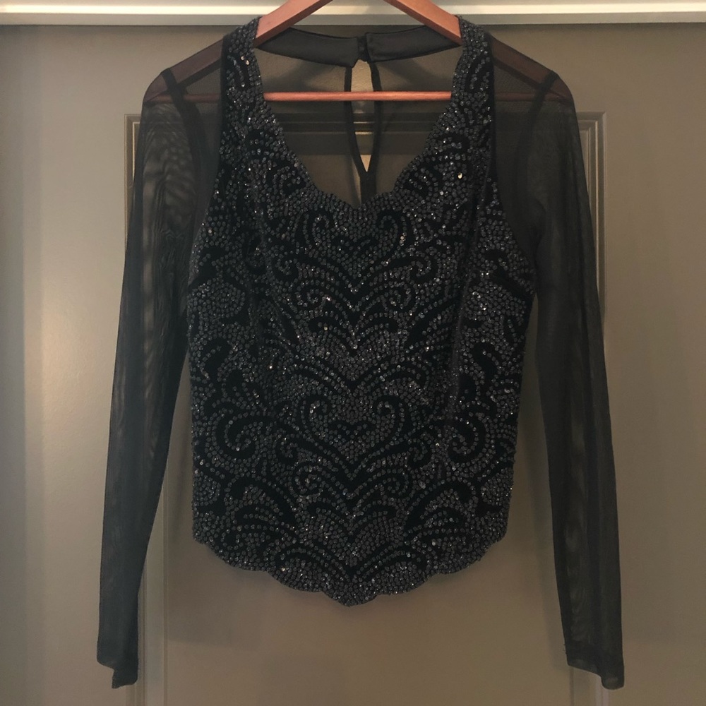 MSK Womens Blouse Shirt Black - Picture 8 of 8